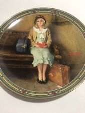 Norman Rockwell Plate A Young Girl's Dream 1985 COA #2836E Vintage New picture
