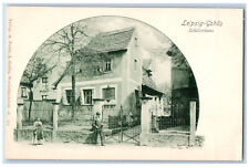 Leipzig Germany Postcard The Schillerhaus Former Farmhouse c1905 Antique picture