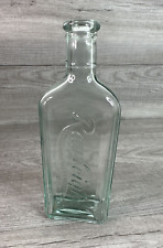 Vintage Rawleigh’s Glass Embossed Bottle Aqua picture