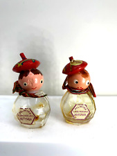 Cute VTG perfume bottles, 2 Scottish boys. Palmyra, scents by Olive Adair. ‘50s picture