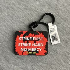 Cobra Kai 3D Figural Bag Clip Key Chain - Strike First Strike Hard No Mercy picture