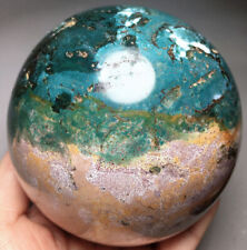 1197g NATURAL ocean jasper sphere QUARTZ  CRYSTAL ball HEALING picture