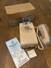 VINTAGE Western Electric Wall Hanging Rotary Telephone Phone Serviced By AT&T picture