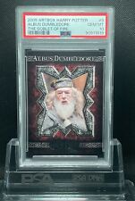2005 Artbox Harry Potter Albus Dumbledore Goblet Of Fire #9 PSA 10 Gen Mint picture