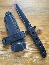 CRKT M-1-6-13FX Tango Fixed Blade Knife W/ Veff Serrations G-10 Handle picture
