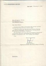 Jan Orner Autographed Letter 1963 Equerry to The Crown Prince of Norway picture