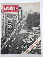 1962 MAY AMÉRICAS MAGAZINE Volume 14 Number 5 Avenida Juarez Mexico City -Wright picture