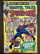 MARVEL TALES #98 AMAZING SPIDER-MAN 121 REPRINT 1978 NEWSSTAND GWEN STACY DEATH picture