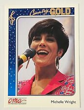 1992 CMA Country Gold # 72 Michelle Wright Parallel Gold Canadian Music HOF picture