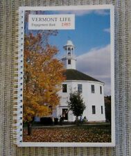 Vermont Life 1985 Calendar Spiral Bound Engagement Book 