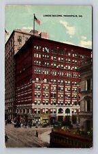 Indianapolis IN-Indiana, Lemoke Building, Advertisement, Vintage Postcard picture