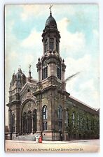 Postcard St. Charles Borromeo R C Church Philadelphia PA Pennsylvania c.1910 picture