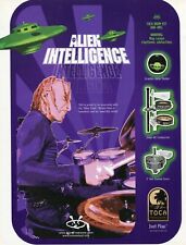2007 Print Ad of Toca Percussion w Morgan Rose Alien Freak of Sevendust picture