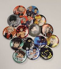 Various Assorted Anime Button Pins - You Pick - Used picture