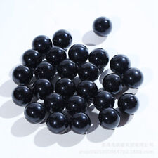 10Pcs 50mm Asian Rare Natural Black Obsidian Sphere Crystal Ball Healing Stone picture