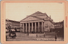 c1900 Bruxelles Brussels 1856 Royal Theater Photo Cabinet Card Photograph J N Br picture