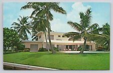 Postcard Home Of Louis Dom Fort Lauderdale Florida picture