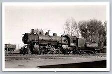 Union Pacific Locomotive #2005. Train Real Photo Postcard. RPPC picture