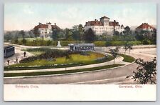 1907-15 Postcard University Circle Cleveland Ohio OH picture