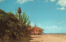 Sanibel Island Florida, Lighthouse Point, Vintage Postcard picture