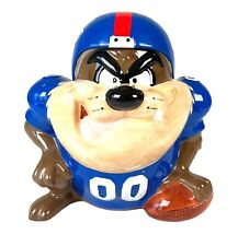 Vintage Loony Tunes Team NFL 1994 NY Giants Tazmanian Devil #00 Cookie Jar picture