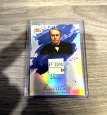 Pieces of the Past THOMAS EDISON AUTHENTIC CHROME RELIC  WOW picture