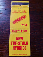 Vintage Matchcover: Tuf-Stalk Hybrids, Tekseed, Tekamah, NE picture