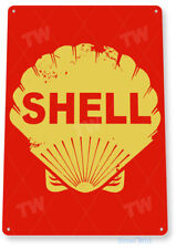 TIN SIGN Shell Metal Décor Wall Art Oil Gas Garage Shop Bar A604 picture