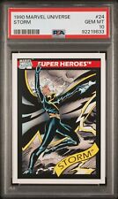 1990 Impel Marvel Universe #24 Storm X-Men PSA 10 new holder freshly graded picture