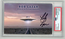 BOB LAZAR Signed Photo (PSA) Area 51 & Flying Saucer Alien UFO Investigator picture