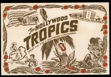 THE HOLLYWOOD TROPICS - Sunset & Vine - Postcard picture