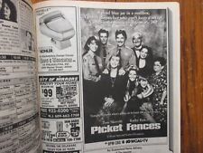 Sep 13-1992 Philadelphia Inquirer TV Maga(PREMIERE OF PICKET FENCES/FALL PREVIEW picture