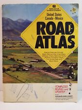 Vintage Gousha Chek-Chart Road Atlas Travel Guide US Canada Mexico picture