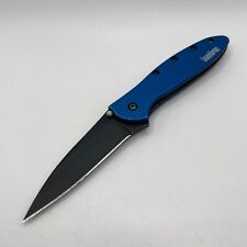 Kershaw Leek 1660NBBLK Blue Knife USA Rare Discontinued 1660 - Great condition picture