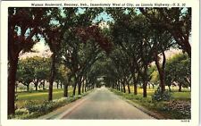1940s Kearney Nebraska Watson Boulevard Lincoln Hwy U.S. 30 Linen Postcard 13-10 picture