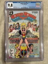 Wonder Woman #1 (1987) CGC 9.8 WP  Perez  1st Themyscira - Ares - Hippolyte picture