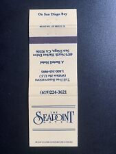 Matchbook Cover - The Seapoint Hotel San Diego California picture