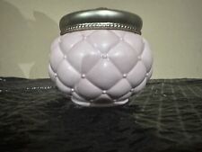 AVON  2006 “VINTAGE ROSE VANITY COLLECTION”  CERAMIC AND TIN LID TRINKET BOX picture