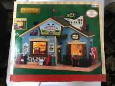 lemax village collection. “ Hogan’s Creek Pro Shop “ Bar & Grill illuminated New picture