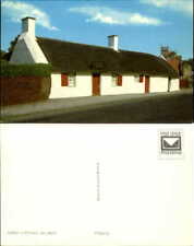 Burns' Cottage Alloway Ayr Scotland United Kingdom UK unused old postcard picture
