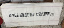 Vintage DeKalb Agricultural Association Bemis Seamless Seed Feed Sack 1940s (12A picture