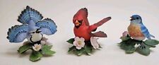 Lenox Set Of 3 Bird Collection Fine Porcelain Figurines ALL BIRDS HAVE CHIPS #2 picture
