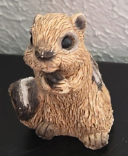 Handcrafted Resin Squirrel/Chipmunk Figure 1988 UDC rare mini realistic USA picture