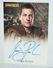 2013 Spartacus Blood And Sand Craig Parker As Claudius Glaber Autograph Card picture