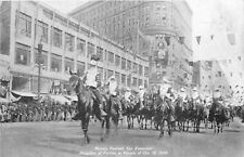 Postcard 1909 California San Francisco Portola Festival Horseback PNC CA24-3585 picture