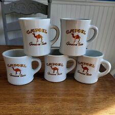 Vintage Camel Cigarette's Genuine Taste Coffee/Tea Mugs/Cups 8 0z Set of 5 EUC picture