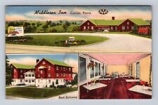 Carlisle PA-Pennsylvania, Middlesex Inn US Route 11 Advertising Vintage Postcard picture