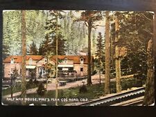 Vintage Postcard 1911 Halfway House Pike's Peak Cog Road Colorado (CO) picture