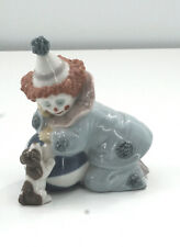 Lladro Figurine #5278 Pierrot With Puppy And Ball picture