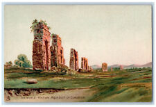 Rome Italy Postcard Aqueduct of Claudius Ancient Rome c1905 Antique Tuck Art picture
